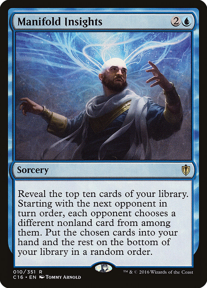 Manifold Insights [Commander 2016] | Shuffle n Cut Hobbies & Games