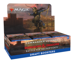 Commander Legends: Battle for Baldur's Gate - Draft Booster Display | Shuffle n Cut Hobbies & Games