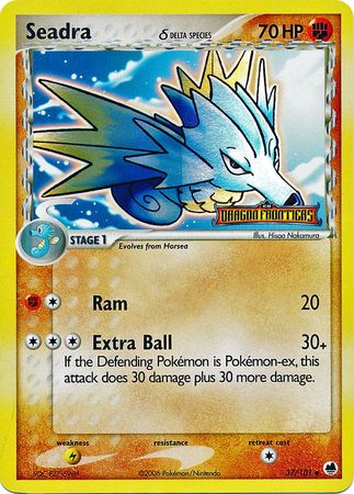 Seadra (37/101) (Delta Species) (Stamped) [EX: Dragon Frontiers] | Shuffle n Cut Hobbies & Games