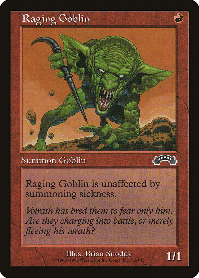 Raging Goblin [Exodus] | Shuffle n Cut Hobbies & Games