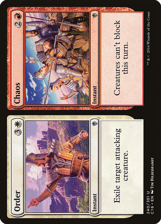 Order // Chaos [Commander 2016] | Shuffle n Cut Hobbies & Games