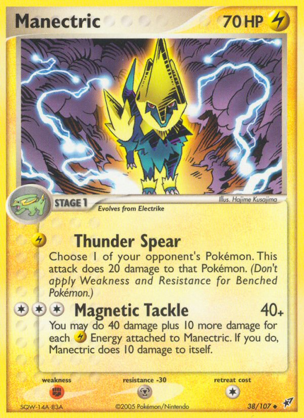 Manectric (38/107) [EX: Deoxys] | Shuffle n Cut Hobbies & Games