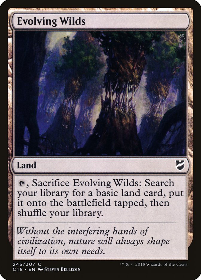 Evolving Wilds [Commander 2018] | Shuffle n Cut Hobbies & Games