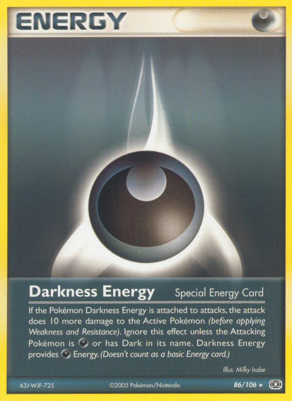 Darkness Energy (86/106) [EX: Emerald] | Shuffle n Cut Hobbies & Games