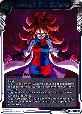 Android 21's Scheme [BT8-041_PR] | Shuffle n Cut Hobbies & Games