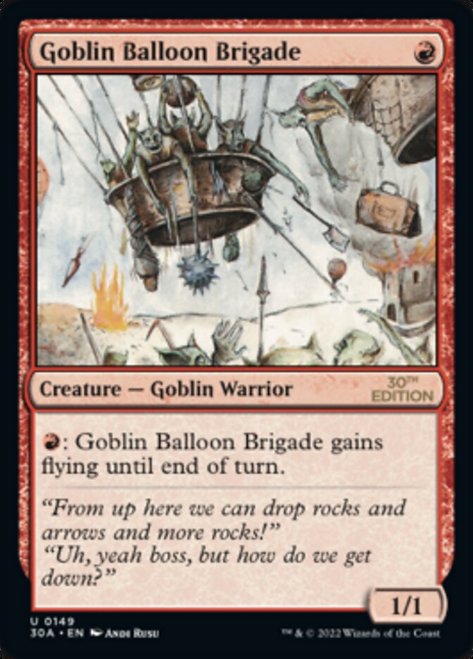 Goblin Balloon Brigade [30th Anniversary Edition] | Shuffle n Cut Hobbies & Games