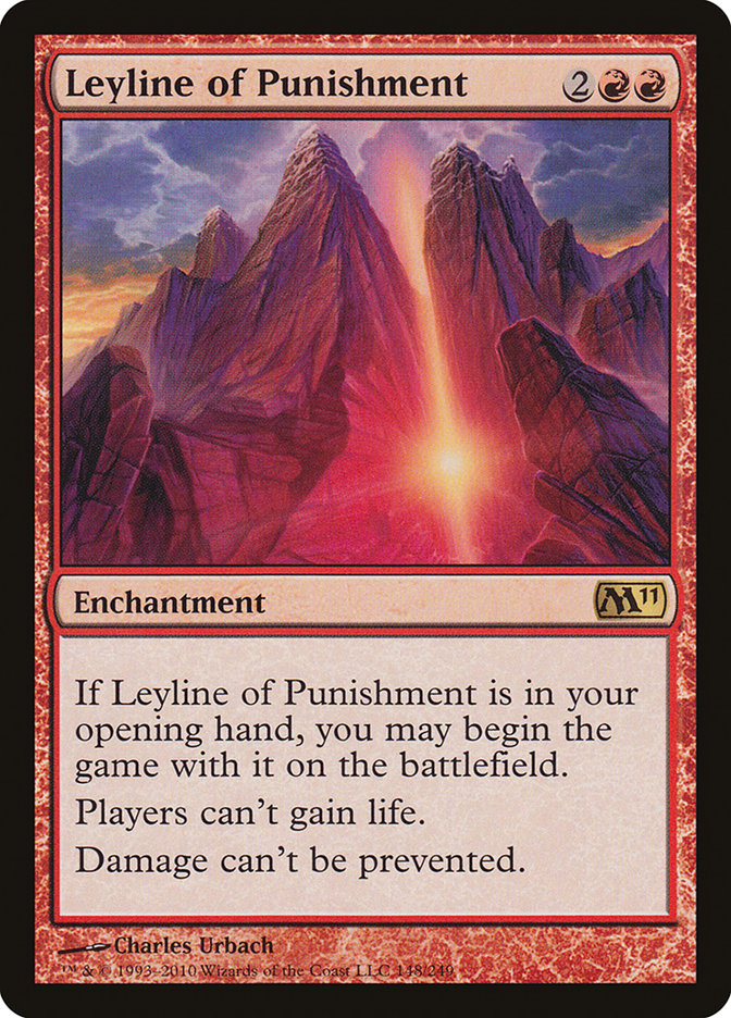 Leyline of Punishment [Magic 2011] | Shuffle n Cut Hobbies & Games