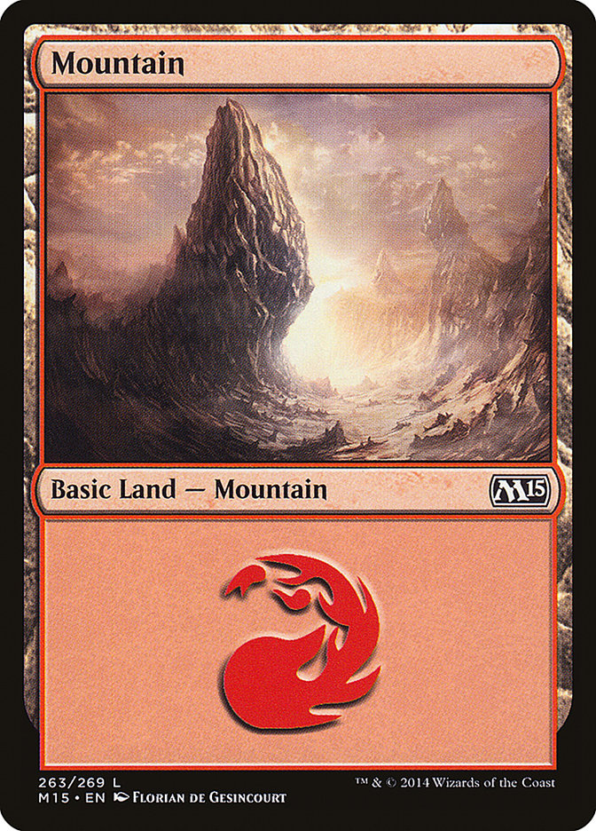 Mountain (263) [Magic 2015] | Shuffle n Cut Hobbies & Games