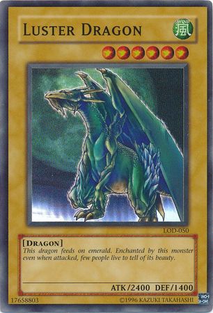 Luster Dragon [LOD-050] Super Rare | Shuffle n Cut Hobbies & Games