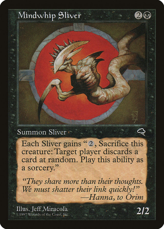 Mindwhip Sliver [Tempest] | Shuffle n Cut Hobbies & Games