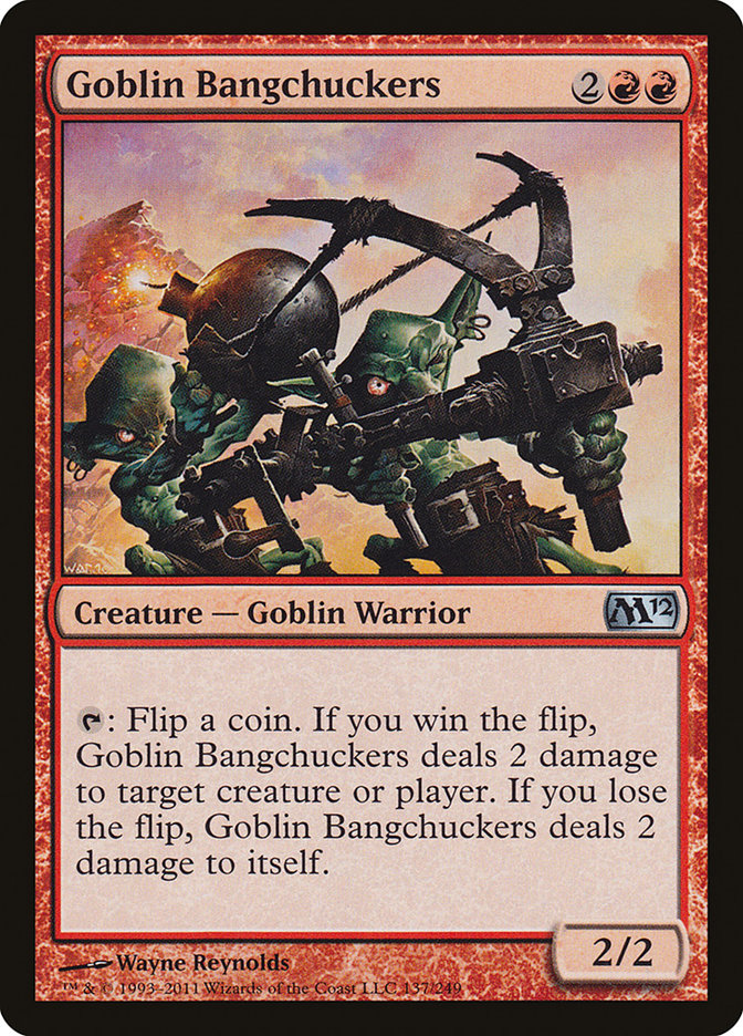 Goblin Bangchuckers [Magic 2012] | Shuffle n Cut Hobbies & Games