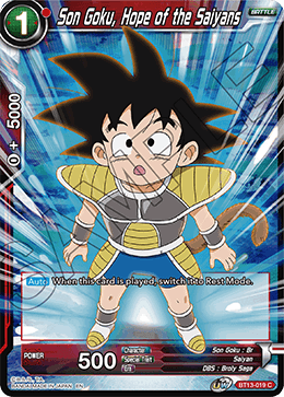 Son Goku, Hope of the Saiyans (Common) [BT13-019] | Shuffle n Cut Hobbies & Games