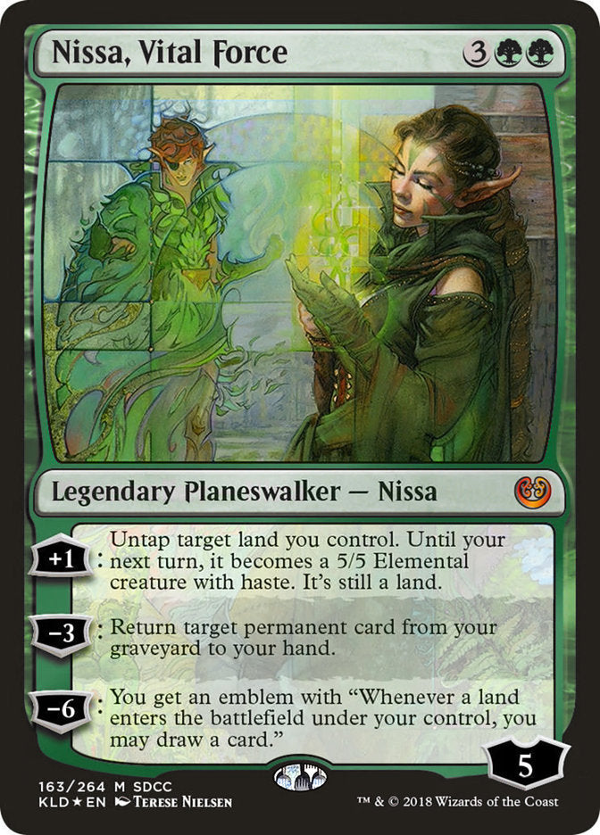 Nissa, Vital Force [San Diego Comic-Con 2018] | Shuffle n Cut Hobbies & Games