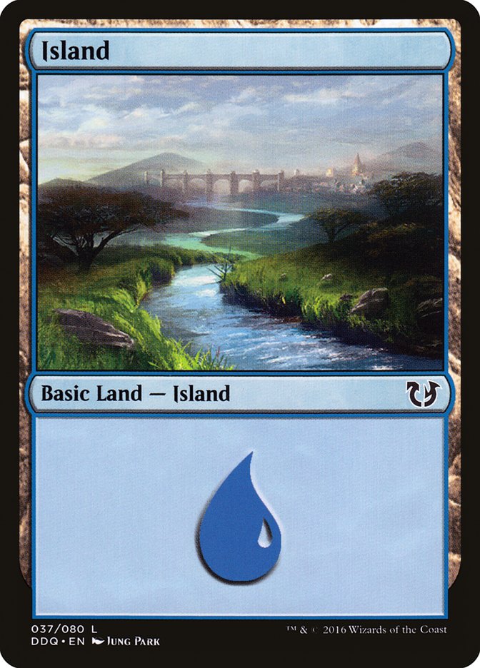 Island (37) [Duel Decks: Blessed vs. Cursed] | Shuffle n Cut Hobbies & Games