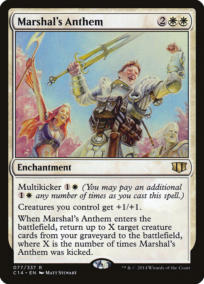 Marshal's Anthem [Commander 2014] | Shuffle n Cut Hobbies & Games