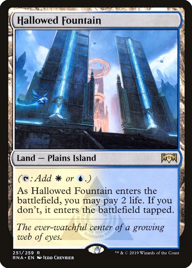 Hallowed Fountain [Ravnica Allegiance] | Shuffle n Cut Hobbies & Games