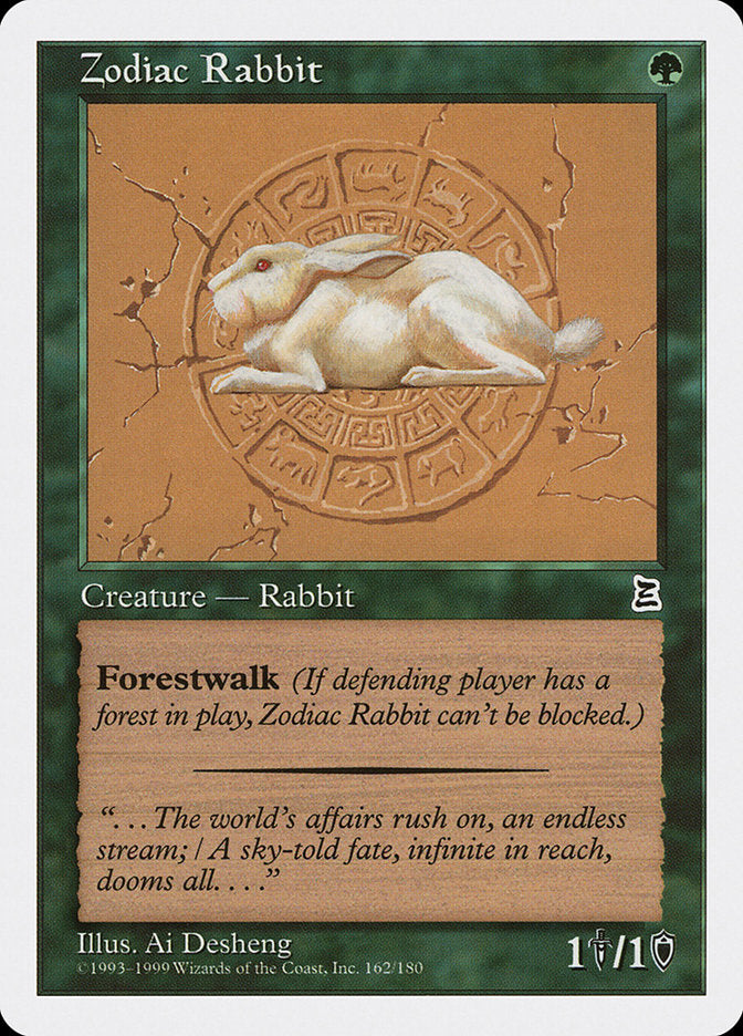 Zodiac Rabbit [Portal Three Kingdoms] | Shuffle n Cut Hobbies & Games