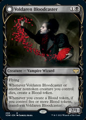 Voldaren Bloodcaster // Bloodbat Summoner (Showcase Fang Frame) [Innistrad: Crimson Vow] | Shuffle n Cut Hobbies & Games