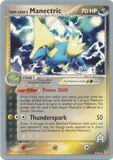Team Aqua's Manectric (4/95) (Blaziken Tech - Chris Fulop) [World Championships 2004] | Shuffle n Cut Hobbies & Games
