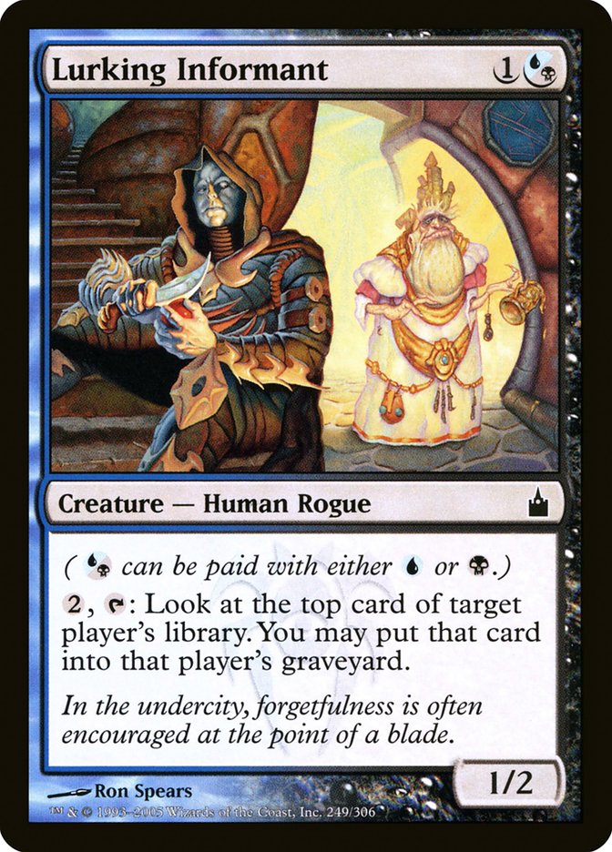Lurking Informant [Ravnica: City of Guilds] | Shuffle n Cut Hobbies & Games