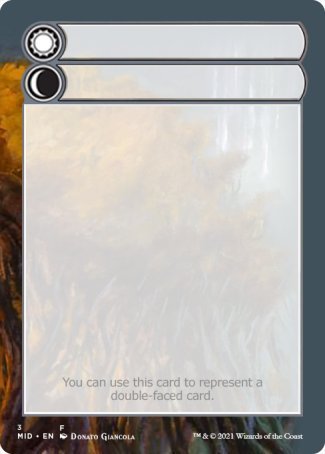 Helper Card (3/9) [Innistrad: Midnight Hunt Tokens] | Shuffle n Cut Hobbies & Games
