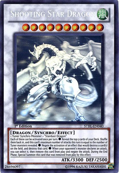 Shooting Star Dragon [STBL-EN040] Ultimate Rare | Shuffle n Cut Hobbies & Games