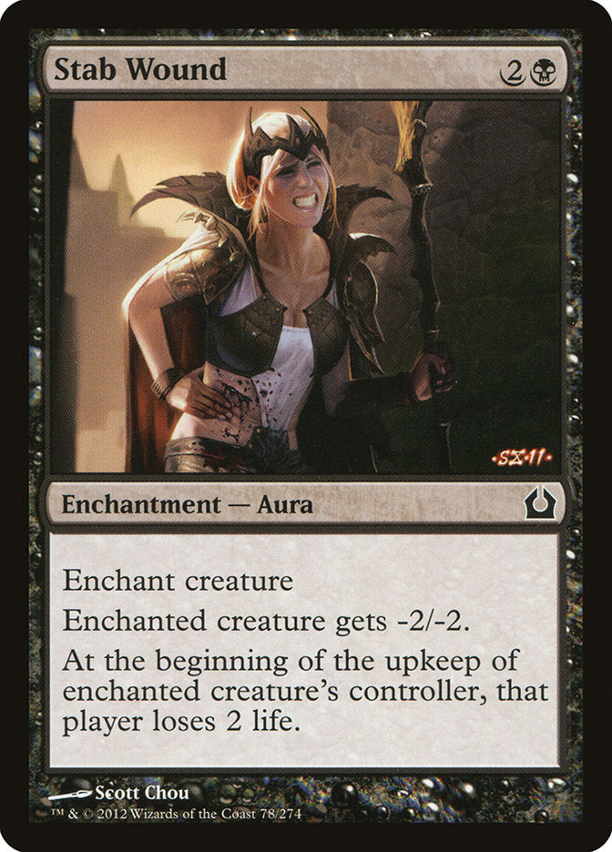 Stab Wound [Return to Ravnica] | Shuffle n Cut Hobbies & Games