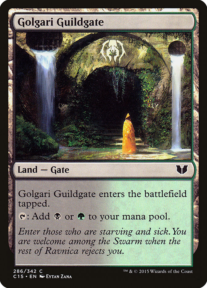 Golgari Guildgate [Commander 2015] | Shuffle n Cut Hobbies & Games