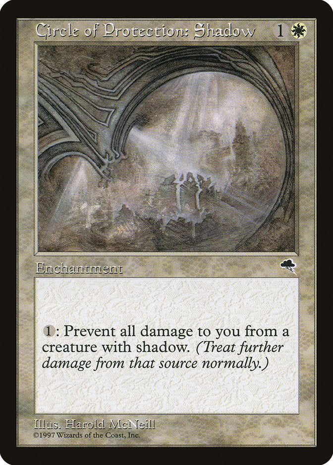 Circle of Protection: Shadow [Tempest] | Shuffle n Cut Hobbies & Games