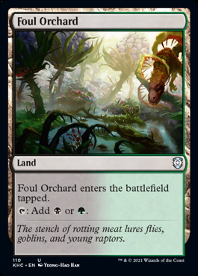 Foul Orchard [Kaldheim Commander] | Shuffle n Cut Hobbies & Games