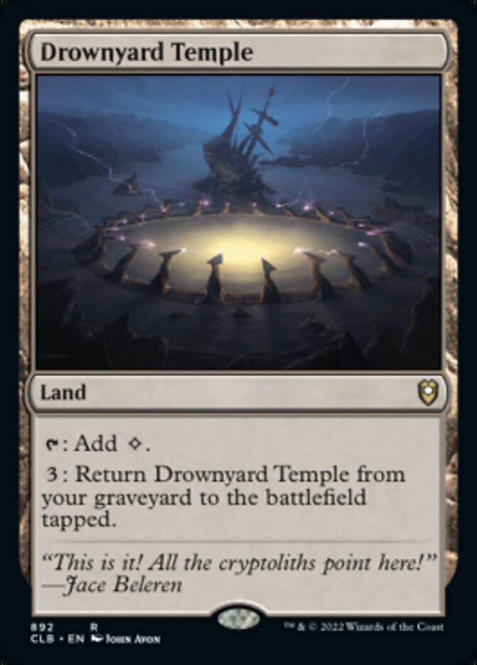 Drownyard Temple [Commander Legends: Battle for Baldur's Gate] | Shuffle n Cut Hobbies & Games