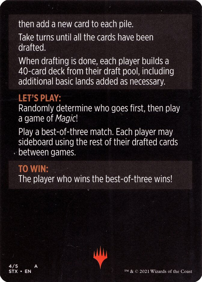Winchester Draft (Magic Minigame) [Strixhaven: School of Mages Minigame] | Shuffle n Cut Hobbies & Games