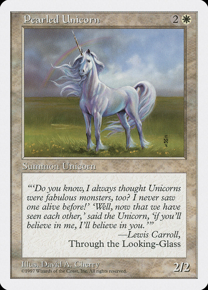 Pearled Unicorn [Fifth Edition] | Shuffle n Cut Hobbies & Games