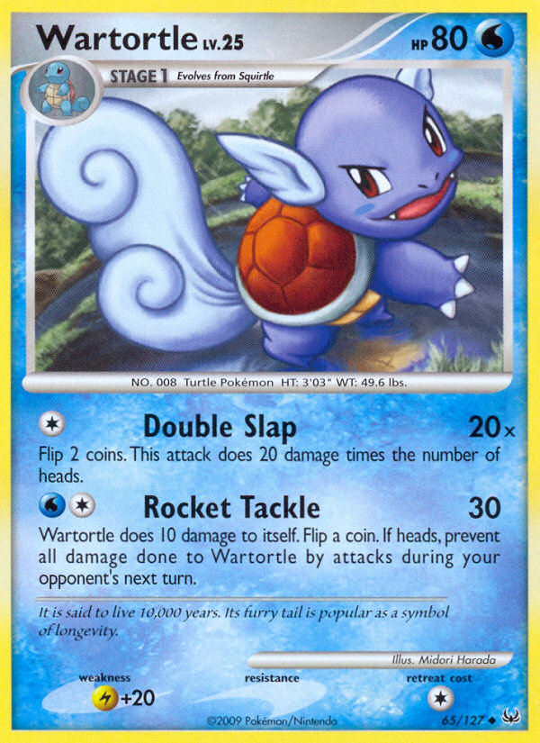 Wartortle (65/127) [Platinum: Base Set] | Shuffle n Cut Hobbies & Games