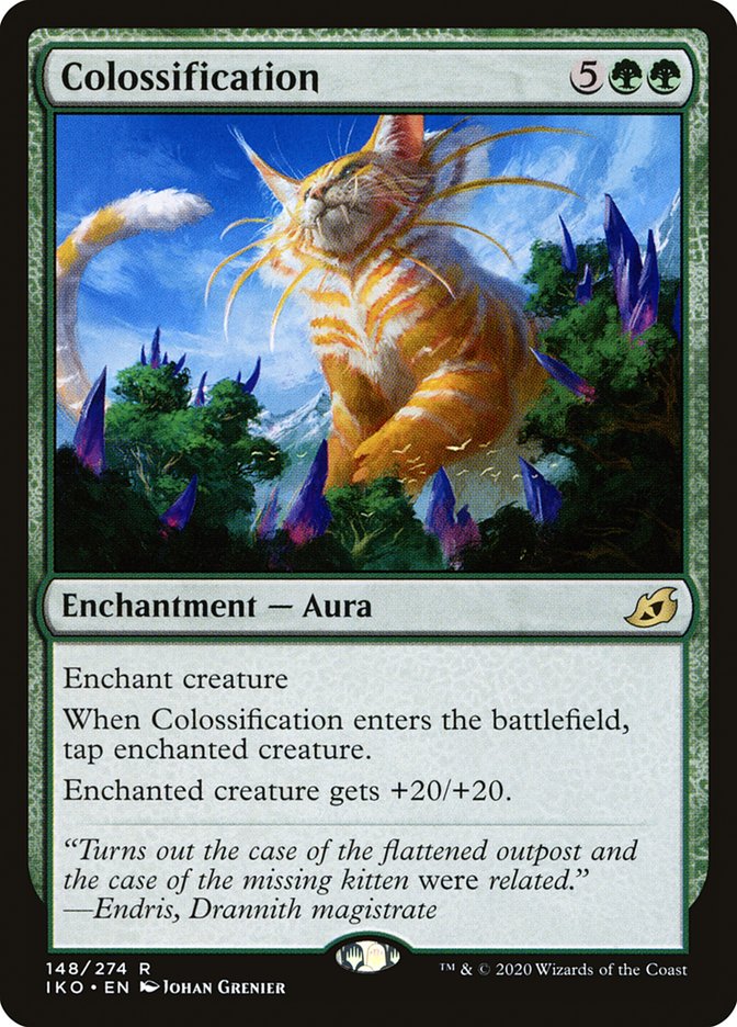 Colossification (148/274) [Ikoria: Lair of Behemoths] | Shuffle n Cut Hobbies & Games