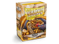 Dragon Shield 100ct MATTE standard Sleeves - Gold