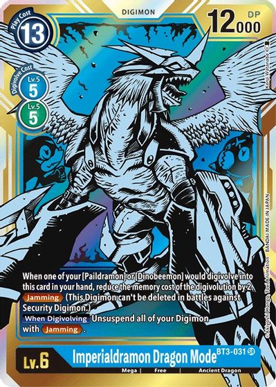 Imperialdramon Dragon Mode (Alternate Art) | Shuffle n Cut Hobbies & Games