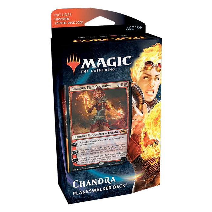 Core 2021 Planswalker Deck: Red | Shuffle n Cut Hobbies & Games