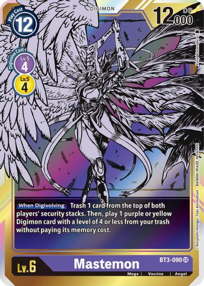 BT3-090: Mastemon (Alternate Art) | Shuffle n Cut Hobbies & Games