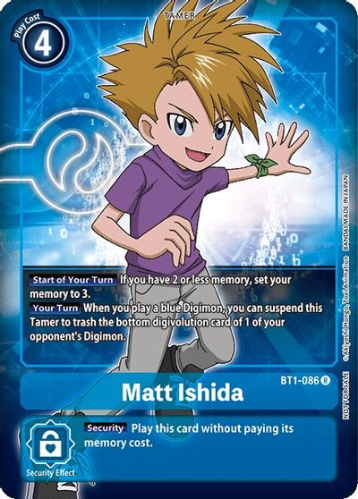 Matt Ishida - BT1-086 (Box Topper) | Shuffle n Cut Hobbies & Games