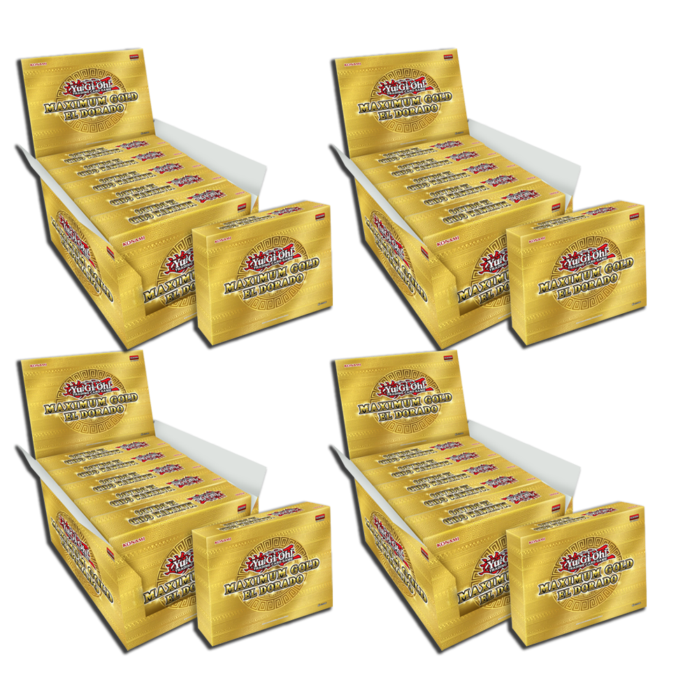 Maximum Gold El Dorado: Case - 4 Display, 24 Boxes (1st edition) | Shuffle n Cut Hobbies & Games