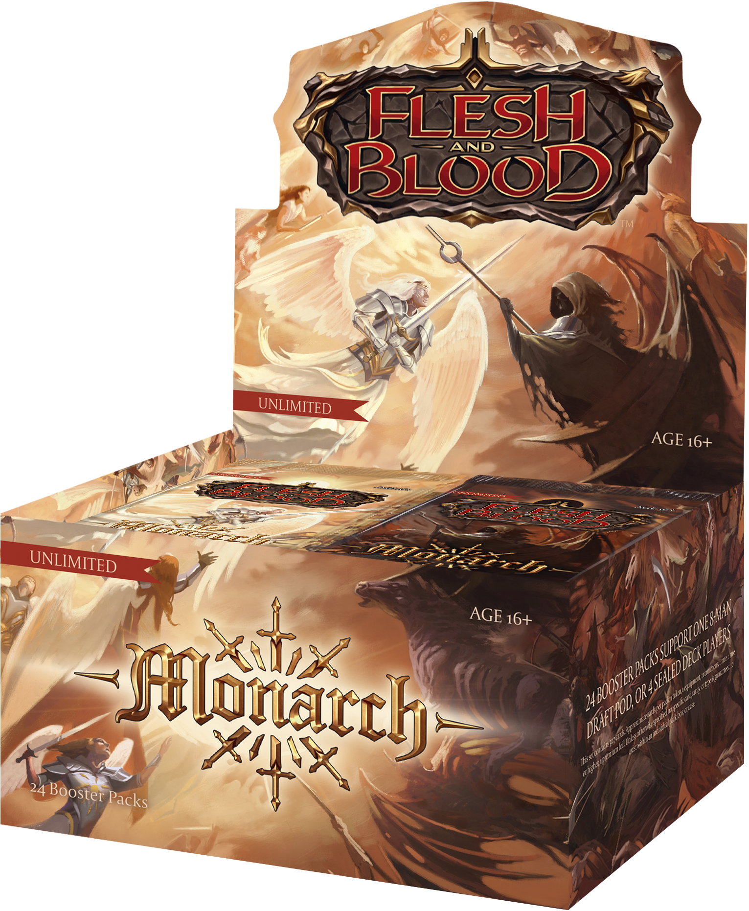 Flesh and Blood : Monarch Booster Box Unlimited | Shuffle n Cut Hobbies & Games