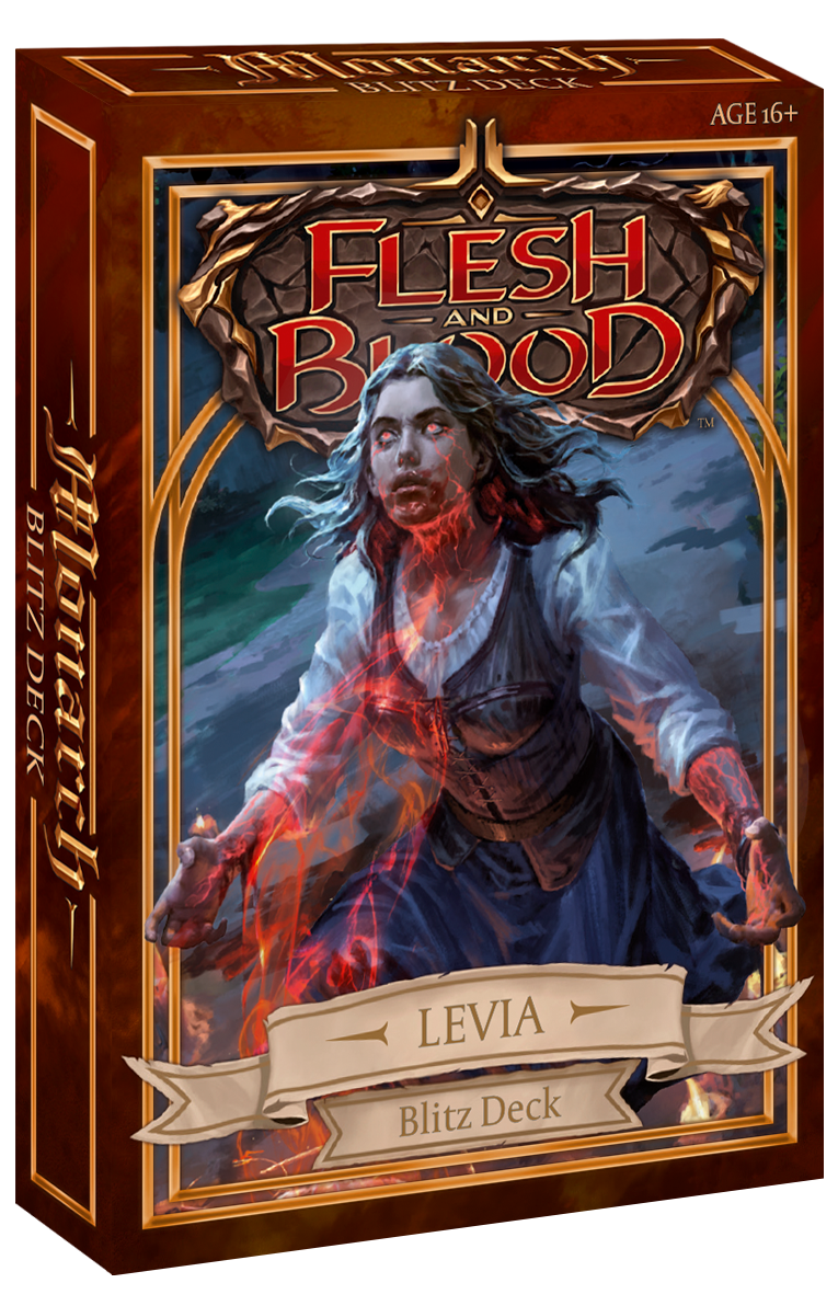 MONARCH: BLITZ DECK LEVIA | Shuffle n Cut Hobbies & Games