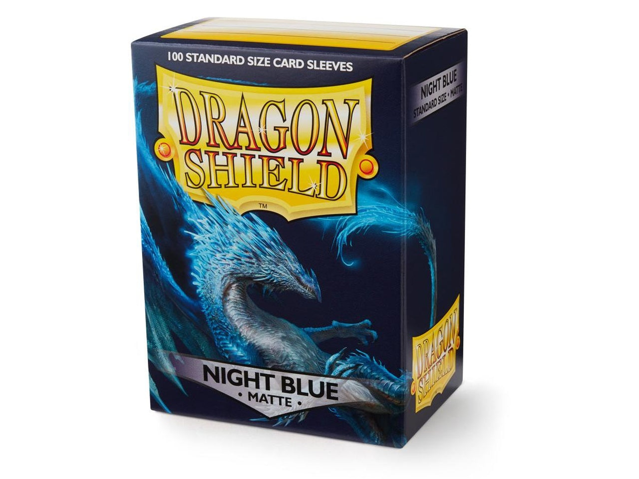 Dragon Shield 100ct MATTE standard Sleeves - Night Blue | Shuffle n Cut Hobbies & Games
