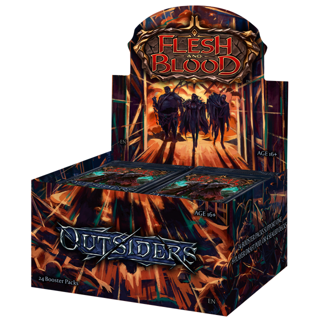 FLESH AND BLOOD : OUTSIDERS BOOSTER BOX | Shuffle n Cut Hobbies & Games