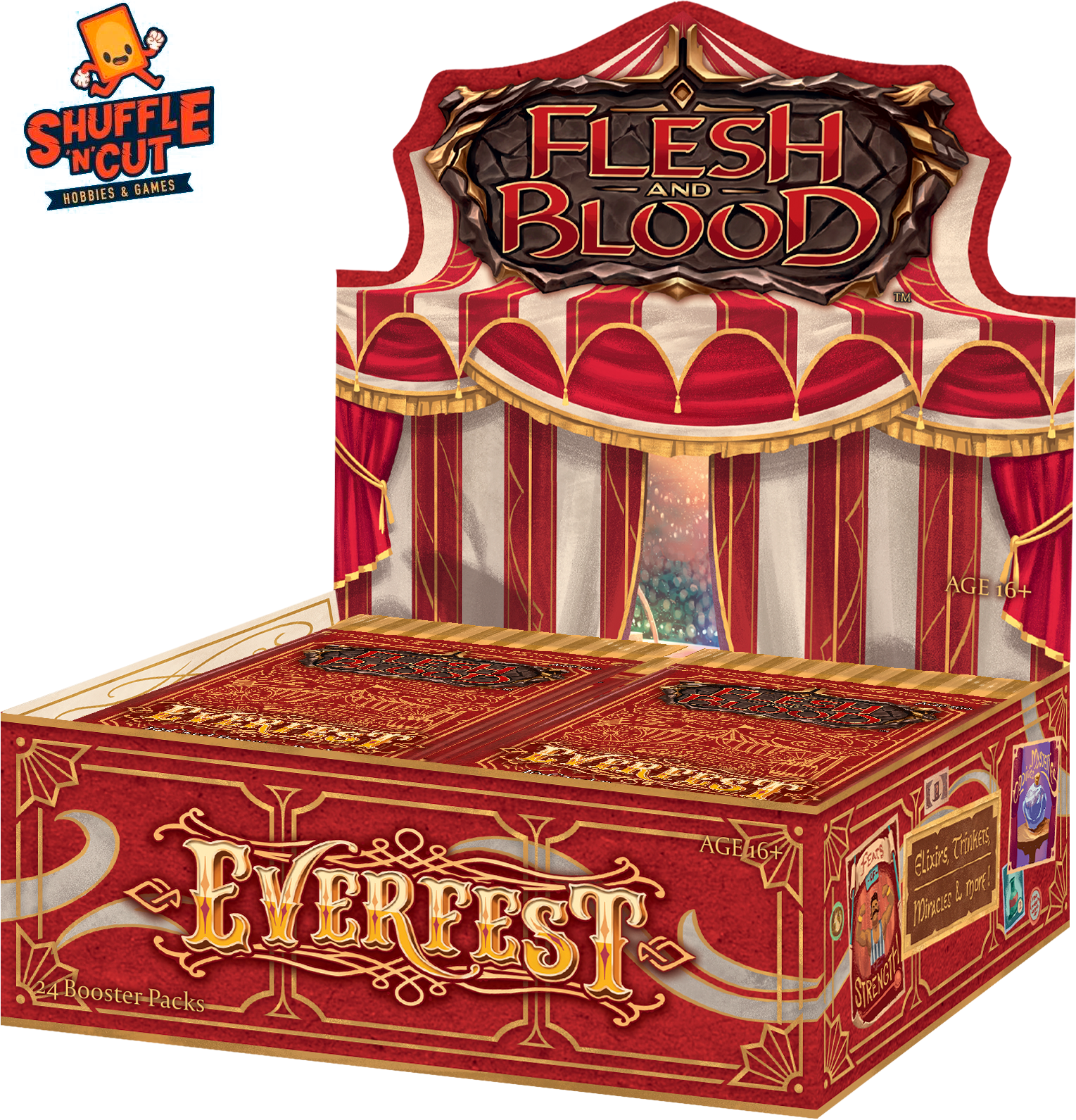 Flesh and Blood : Everfest Booster Box - First Edition | Shuffle n Cut Hobbies & Games