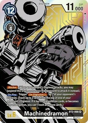 BT2-066: Machinedramon Alternate Art | Shuffle n Cut Hobbies & Games