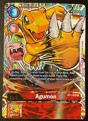 BT1-010: Agumon Alternate Art | Shuffle n Cut Hobbies & Games