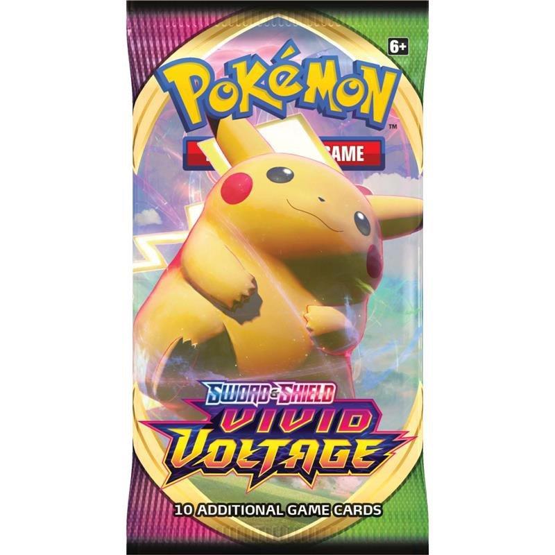 Pokemon TCG - Booster Pack: Sword & Shield Vivid Voltage | Shuffle n Cut Hobbies & Games