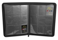 BCW ZIPPER FOLIO 9-POCKET BLACK | Shuffle n Cut Hobbies & Games